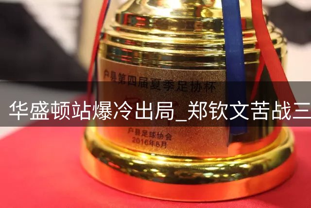 华盛顿站爆冷出局 郑钦文苦战三盘憾负资格赛选手